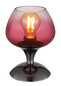 Preview: Globo Maxy E27 Tischleuchte 40W Schwarz-Chrom, Metall Ø15cm 15548T6