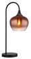 Preview: Globo Maxy E27 Tischleuchte 40W Schwarz Matt, Metall Ø18cm 15548TG
