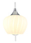 Preview: Globo Maxy E27 Wandleuchte 40W Weiß Matt, Metall Ø18cm 15548WW