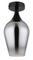 Preview: Globo Lavus E27 Deckenleuchte 40W Schwarz Matt, Metall Ø15cm 15552D3