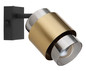 Preview: Globo Milley E27 Strahler 40W Schwarz Matt, Metall Ø10cm 15560-1