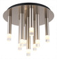 Preview: Globo Ryan G9 Deckenleuchte 9-fach 4W Nickel Matt, Metall Ø2,5cm 15629N-9D