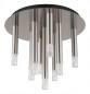Preview: Globo Ryan G9 Deckenleuchte 9-fach 4W Nickel Matt, Metall Ø2,5cm 15629N-9D