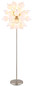 Preview: Globo Udo E14 Stehleuchte 6-fach 25W Nickel Matt, Metall 155cm 15633SO