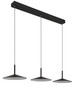 Preview: Globo Lampone LED Hängeleuchte 24W Neutralweiß Schwarz Matt, Metall Ø25cm 15635S-3
