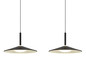 Preview: Globo Lampone LED Hängeleuchte 24W Neutralweiß Schwarz Matt, Metall Ø25cm 15635S-3