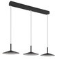 Preview: Globo Lampone LED Hängeleuchte 24W Neutralweiß Schwarz Matt, Metall Ø25cm 15635S-3H