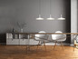 Preview: Globo Lampone LED Hängeleuchte 24W Neutralweiß Weiß Matt, Metall Ø25cm 15635W-3H