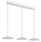 Preview: Globo Lampone LED Hängeleuchte 24W Neutralweiß Weiß Matt, Metall Ø25cm 15635W-3H