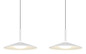 Preview: Globo Lampone LED Hängeleuchte 24W Neutralweiß Weiß Matt, Metall Ø25cm 15635W-3H