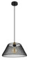 Preview: Globo Baku E27 Hängeleuchte 40W Schwarz Matt, Metall Ø36cm 15646H1