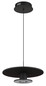 Preview: Globo Carter LED Hängeleuchte 24W Warmweiß Schwarz Matt, Metall Memoryfunktion Ø38cm 15647S