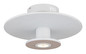 Preview: Globo Carter LED Deckenleuchte 24W Warmweiß Weiß Matt, Metall Memoryfunktion Ø38cm 15647WD