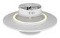 Preview: Globo Carter LED Deckenleuchte 24W Warmweiß Weiß Matt, Metall Memoryfunktion Ø38cm 15647WD