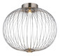 Preview: Globo Galway LED Deckenleuchte 15W Warmweiß Nickel Matt, Metall Memoryfunktion Ø50cm 15652D1N