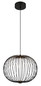 Preview: Globo Galway LED Hängeleuchte 15W Warmweiß Schwarz Matt, Metall Memoryfunktion Ø50cm 15652H1