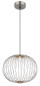 Preview: Globo Galway LED Hängeleuchte 15W Warmweiß Nickel Matt, Metall Memoryfunktion Ø50cm 15652H1N
