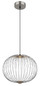 Preview: Globo Galway LED Hängeleuchte 15W Warmweiß Nickel Matt, Metall Memoryfunktion Ø50cm 15652H1N