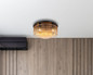 Preview: Globo Gorley E27 Deckenleuchte 5-fach 60W Schwarz Matt, Metall Ø50cm 15698D1A