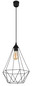 Preview: Globo Zachary E27 Hängeleuchte 60W Schwarz Matt, Metall Ø30cm 15745H1