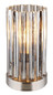 Preview: Globo Cayden E27 Tischleuchte 40W Nickel Matt, Metall Ø11,5cm 15747T