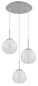 Preview: Globo Barry E27 Hängeleuchte 3-fach 40W Nickel Matt, Metall Ø20cm 15749N-3H