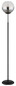 Preview: Globo Barry E27 Stehleuchte 40W Schwarz Matt, Metall Ø25cm 15749S