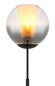 Preview: Globo Barry E27 Stehleuchte 40W Schwarz Matt, Metall Ø25cm 15749S