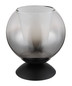 Preview: Globo Barry E27 Tischleuchte 40W Schwarz Matt, Metall Ø18cm 15749T
