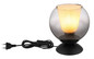 Preview: Globo Barry E27 Tischleuchte 40W Schwarz Matt, Metall Ø18cm 15749T