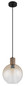 Preview: Globo Barry I E27 Hängeleuchte 40W Schwarz Matt, Metall Ø25cm 15773H