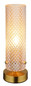 Preview: Globo Karolo E14 Tischleuchte 40W Goldfarben, Metall Ø8cm 15775T