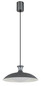 Preview: Globo Rocha LED Hängeleuchte 18W CCT Grau Matt, Metall Memoryfunktion Ø40cm 15781G