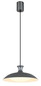 Preview: Globo Rocha LED Hängeleuchte 18W CCT Grau Matt, Metall Memoryfunktion Ø40cm 15781G