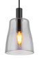 Preview: Globo Garri E14 Hängeleuchte 40W Schwarz Matt, Metall Ø14,5cm 15789H1B