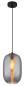 Preview: Globo Jefrey E27 Hängeleuchte 40W Schwarz Matt, Metall Ø20cm 15794H