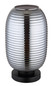 Preview: Globo Jefrey E27 Tischleuchte 40W Schwarz Matt, Metall Ø20cm 15794T