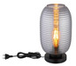 Preview: Globo Jefrey E27 Tischleuchte 40W Schwarz Matt, Metall Ø20cm 15794T