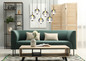 Preview: Globo Lacy LED Hängeleuchte 78W Warmweiß Schwarz Matt, Metall 120cm 15798-6H
