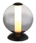 Preview: Globo Lacy LED Tischleuchte 15W Warmweiß Schwarz Matt, Metall Ø18cm 15798T