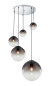 Preview: Globo Varus E27 Hängeleuchte 3-fach 40W Verchromt, Metall 150cm 15861-5
