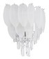 Preview: Globo Dalton E14 Wandleuchte 3-fach 40W Verchromt, Metall 40cm 15886W