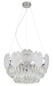 Preview: Globo Benjamin E14 Luster 8-fach 6W Verchromt, Metall Ø50cm 15888H