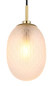 Preview: Globo Devin E14 Hängeleuchte 40W Goldfarben Matt, Metall Ø15cm 15899H2