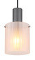 Preview: Globo Tulivar E27 Hängeleuchte 40W Grau Dunkel, Metall Ø18cm 15904HF