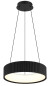 Preview: Globo Kemp LED Hängeleuchte 45W CCT Schwarz Matt, Metall Memoryfunktion Ø46cm 15924S