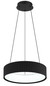 Preview: Globo Kemp LED Hängeleuchte 45W CCT Schwarz Matt, Metall Memoryfunktion Ø46cm 15924S