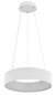 Preview: Globo Kemp LED Hängeleuchte 45W CCT Weiß Matt, Metall Memoryfunktion Ø46cm 15924W