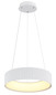Preview: Globo Kemp LED Hängeleuchte 45W CCT Weiß Matt, Metall Memoryfunktion Ø46cm 15924W
