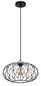 Preview: Globo Greys E27 Hängeleuchte 40W Schwarz Matt, Metall Ø40cm 15966H